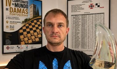 Українець виграв чемпіонат світу 2026 з шашок у Португалії