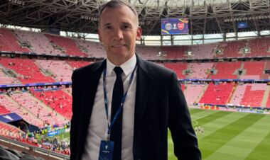ФОТО. Андрій Шевченко відвідав фінал Ліги чемпіонів