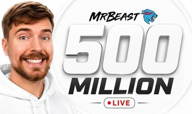 MrBeast став першим в історії YouTube, який набрав 500 млн підписників