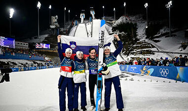 ОИ-2026. Первое золото семьи Превцов. Словения выиграла смешанный турнир