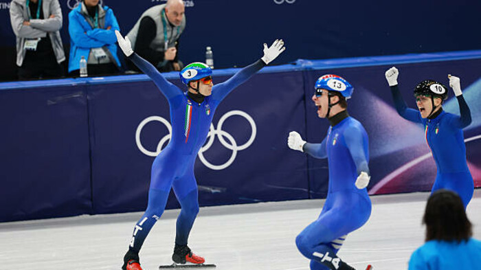 ОИ-2026. Двенадцатая медаль Фонтаны. Италия выиграла микст в шорт-треке