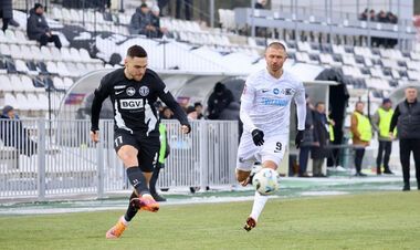 С дебютным голом Краснопира. Полесье выиграло у Колоса