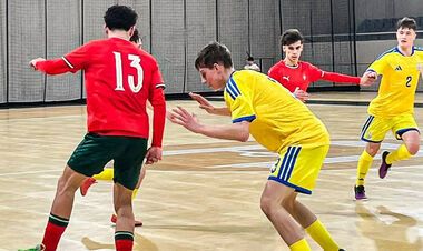 Украина U-18 в матче на шесть голов обыграла Португалию U-17