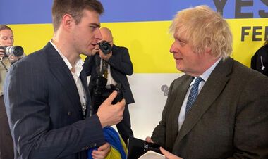 Борис ДЖОНСОН: «Гераскевич втілює силу всіх українців»