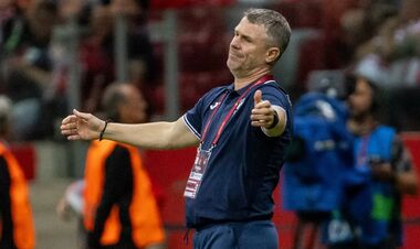 Сборная Украины по футболу может досрочно остаться без Реброва