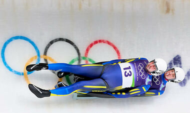 Санний спорт. Українські екіпажі-двійки завершили ОІ у другому десятку