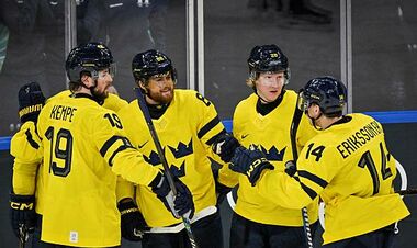 Хокей на Олімпіаді. Збірна Швеції стартувала з перемоги над господарями