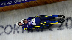 Санный спорт. Двуместные сани: украинский женский экипаж входит в топ-6