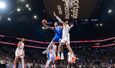 НБА. Разгромы от Оклахомы и Детройта, дабл-дабл Вучевича в игре с Чикаго