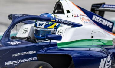 Знову перший. Українець очолив фінальну практику сезону Формули-4