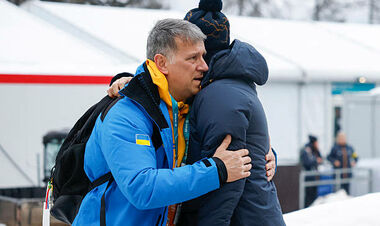 ФОТО. Не стримав сліз. Реакція батька Гераскевича на дискваліфікацію сина