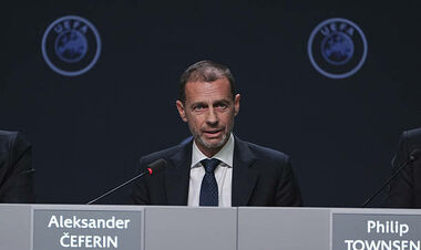 Президент УЄФА прокоментував скандал з Інфантіно і повернення росії