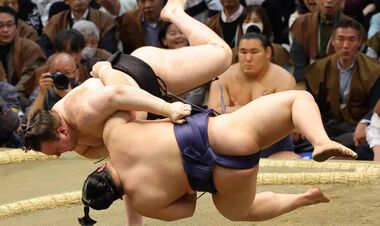 Аонишики победил броском через бедро. Как прошел 10-й день Haru Basho