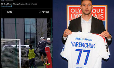 ВІДЕО. Яремчук вразив фанів Ліона на своєму першому тренуванні