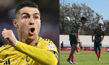 ВІДЕО. 15 років – а така техніка! Син Роналду показав щось неймовірне