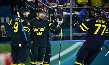 Хокей на Олімпіаді. Важлива перемога Швеції, суперматч Латвії і Німеччини