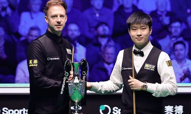 Чжао Синьтун разгромил Джадда Трампа в финале снукерного Tour Championship