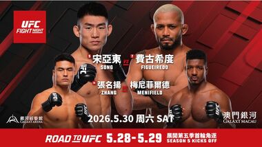 UFC возвращается в Макао с крупным турниром Fight Night