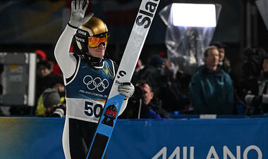 Превц выиграл первое личное золото Олимпиады-2026. Украинцы наблюдали