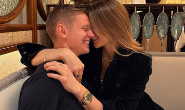 ФОТО. Зинченко получил особое поздравление от жены 14 февраля