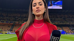 ФОТО. Найсексуальніша ведуча Серії А затьмарила дербі Інтер - Ювентус