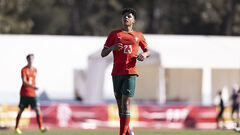 ВИДЕО. Сын Роналду блеснул ассистом пяткой в матче за Португалию U-16