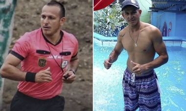 ФОТО. Ужас на поле. Футбольного арбитра застрелили во время матча