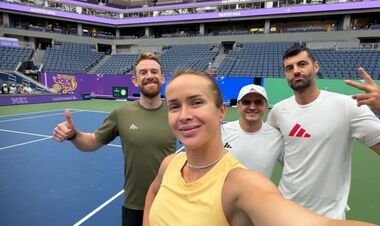 ФОТО. Світоліна провела перше тренування на кортах US Open