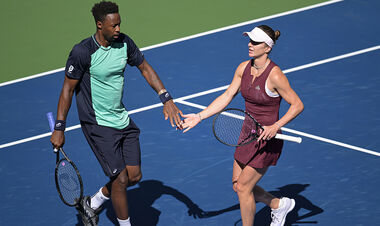 ВІДЕО. Монфіс здійснив шалений порятунок у чвертьфіналі міксту US Open