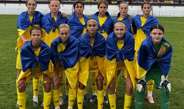 Сборная Украины WU-15 проиграла Хорватии на Турнире развития УЕФА