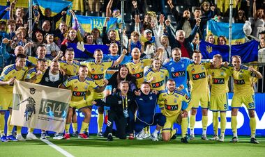 Определен соперник сборной Украины в 1/8 финала ЧМ-2026 по socca