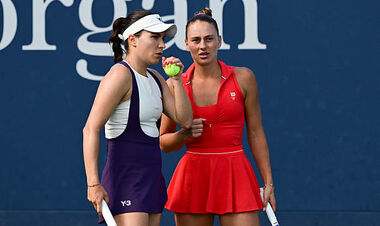 Костюк вместе с Русе выиграли стартовый матч в парном разряде US Open