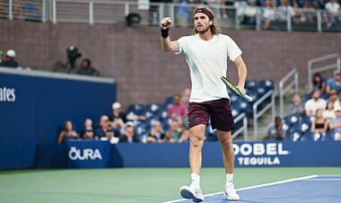 Циципас з камбеком вийшов у 4-й раунд US Open, встановивши особистий рекорд