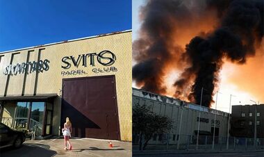 ФОТО. Внаслідок нічної атаки по Києву пошкоджено SVITO Padel Club