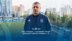 ФОТО. Олег Лужный стал главным тренером юниорской сборной Украины U-19