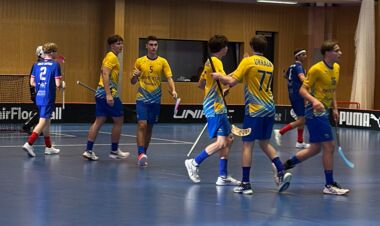 Флорбол. Два хет-трика. Украина U-19 разгромила Британию в отборе ЧМ-2027