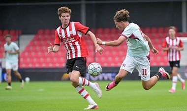 Ошиблись в защите. Шахтер U-19 проиграл ПСВ