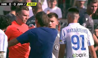ВІДЕО. Як Костюк побіг до судді, коли він не призначив пенальті для Динамо