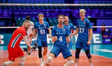 Чехия стартовала на чемпионате Европы по волейболу с непростой победы