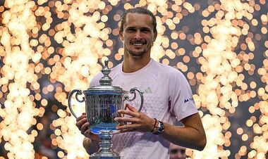 ФОТО. Церемония награждения. Зверев стал чемпионом US Open 2026