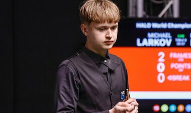 Ларков выиграл в стартовом раунде и вышел в Q2 квалификации 2026 NI Open