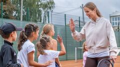 ФОТО. Світоліна провела майстер-клас для дітей у Нововолинську