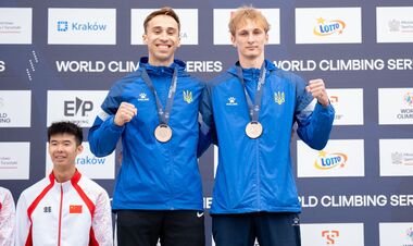 Українські скелелази з рекордом Європи виграли етап Світової серії