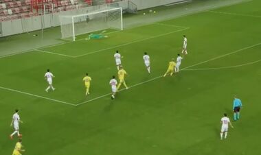 ВИДЕО. Кревсун отыграл один гол в матче Украины U-21 против Турции
