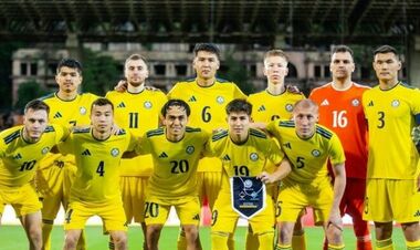 Сборная Казахстана набрала первое очко в непростом выезде