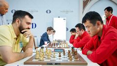 Шахова Олімпіада. Збірна України завдала сенсаційної поразки Китаю