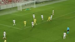 ВИДЕО. Кревсун отыграл один гол в матче Украины U-21 против Турции