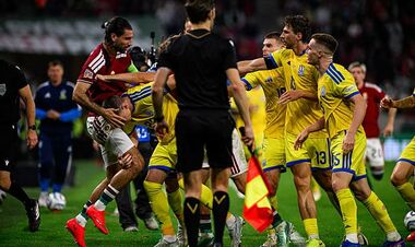 «Красных там не было». Экс-арбитр ФИФА разобрал стычку Украины и Венгрии