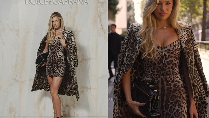 ФОТО. Олімпійська чемпіонка вразила красою на показі Dolce & Gabbana