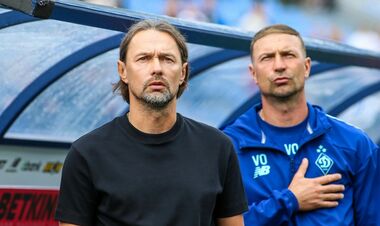 Київське Динамо залишилося без головного тренера у матчі проти Зорі